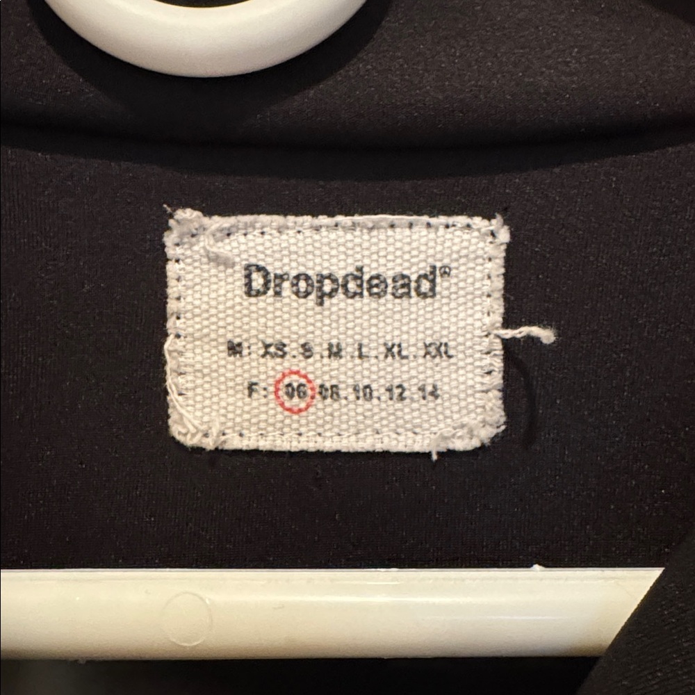 Drop Dead quarter-zip pullover - Picture 2 of 5